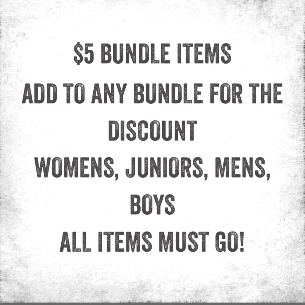 Closet Clearout Sale!